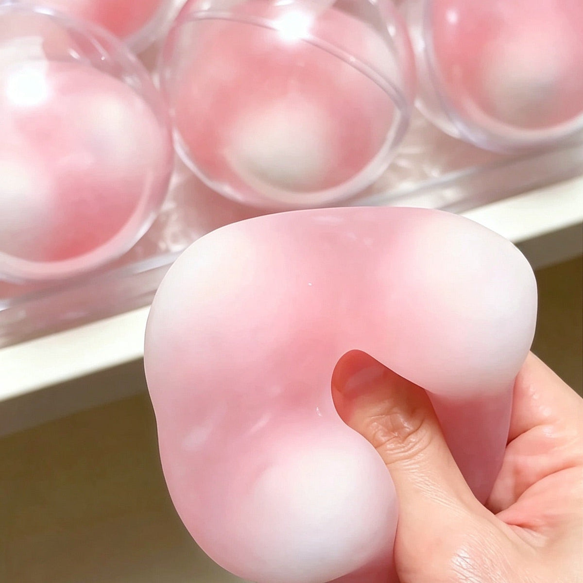 Multi-colored Crunchy-Shell Squeeze Ball