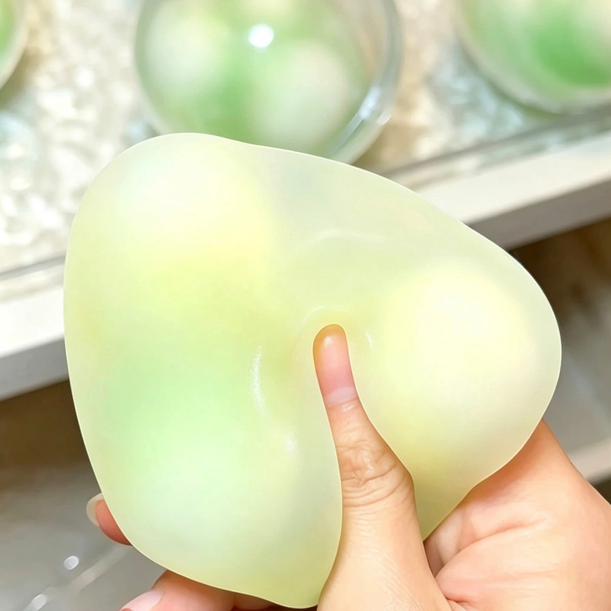 Multi-colored Crunchy-Shell Squeeze Ball