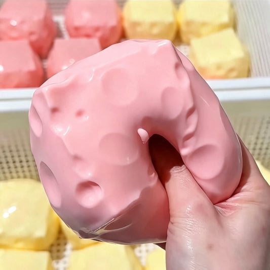 7cm 치즈 스퀴즈 토이