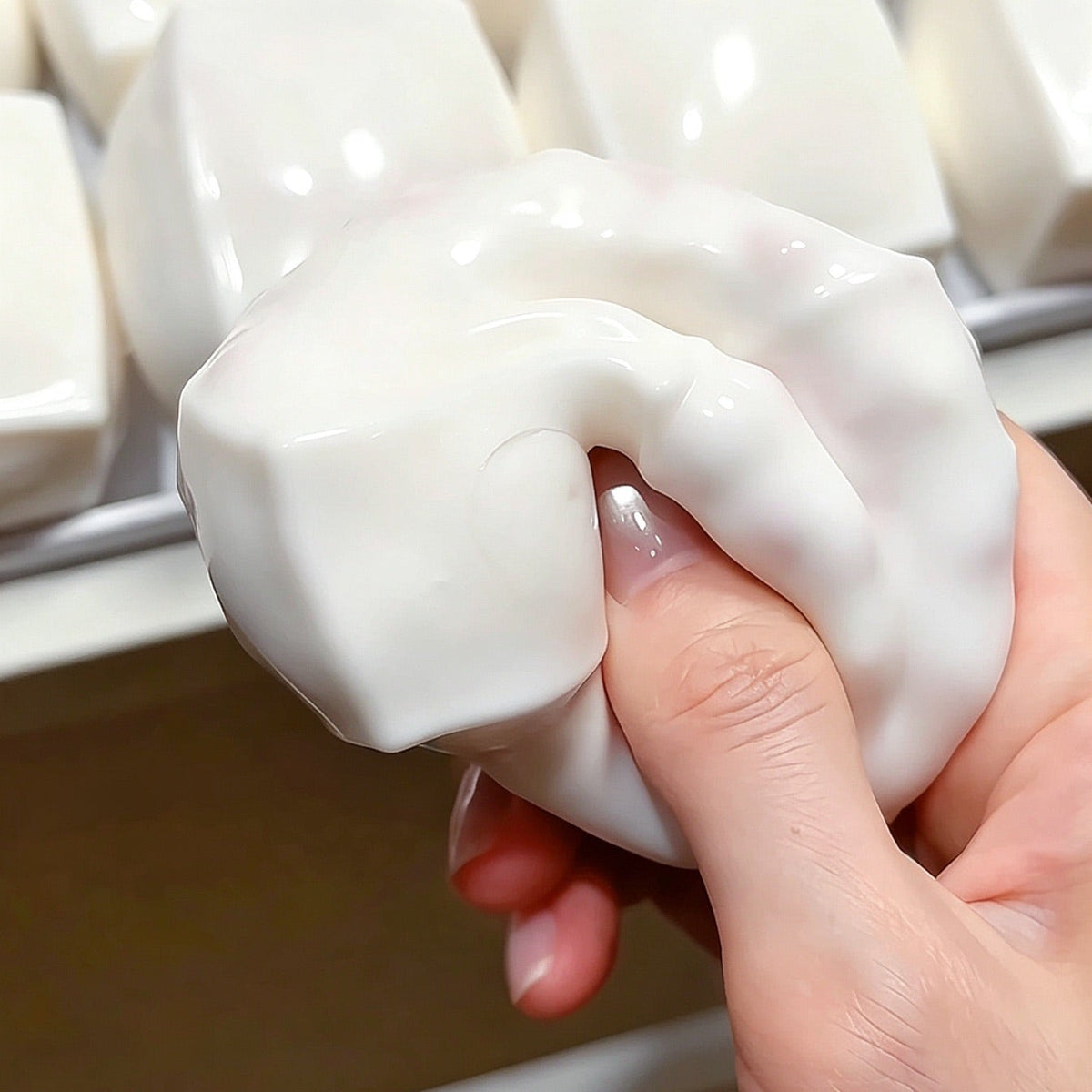 순두부 촉감 인형