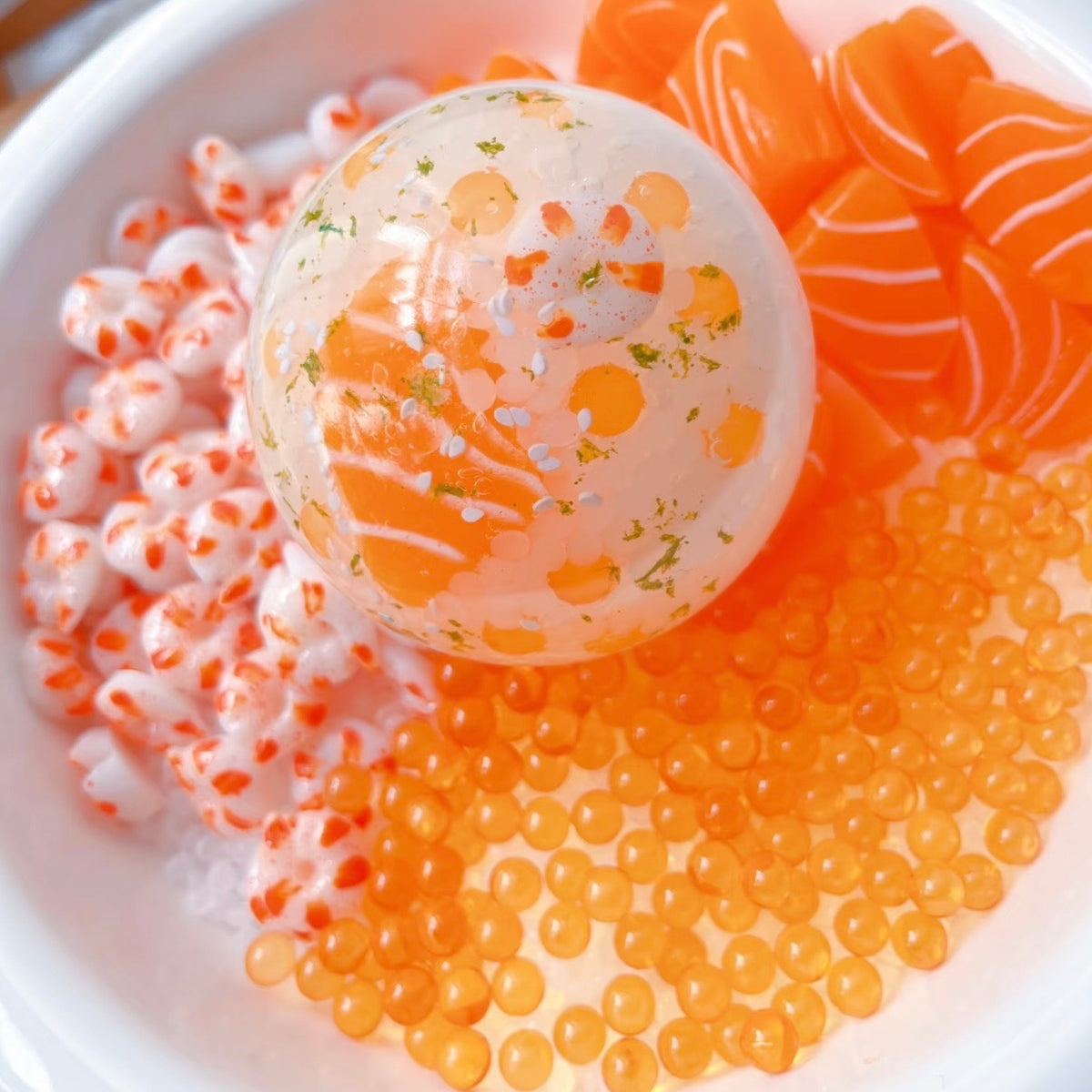 6cm Salmon Roe Stress-Relief Ball